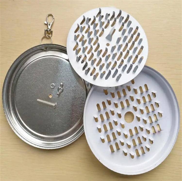 Hanging Mosquito Coil Holder, Portable Metal Incense Holder With Spring Buckle, Outdoor Mosquito Repellent Box Hanging Mosquito Coil Holder, Portable Metal Incense Holder With Spring Buckle, Outdoor Mosquito Repellent Box